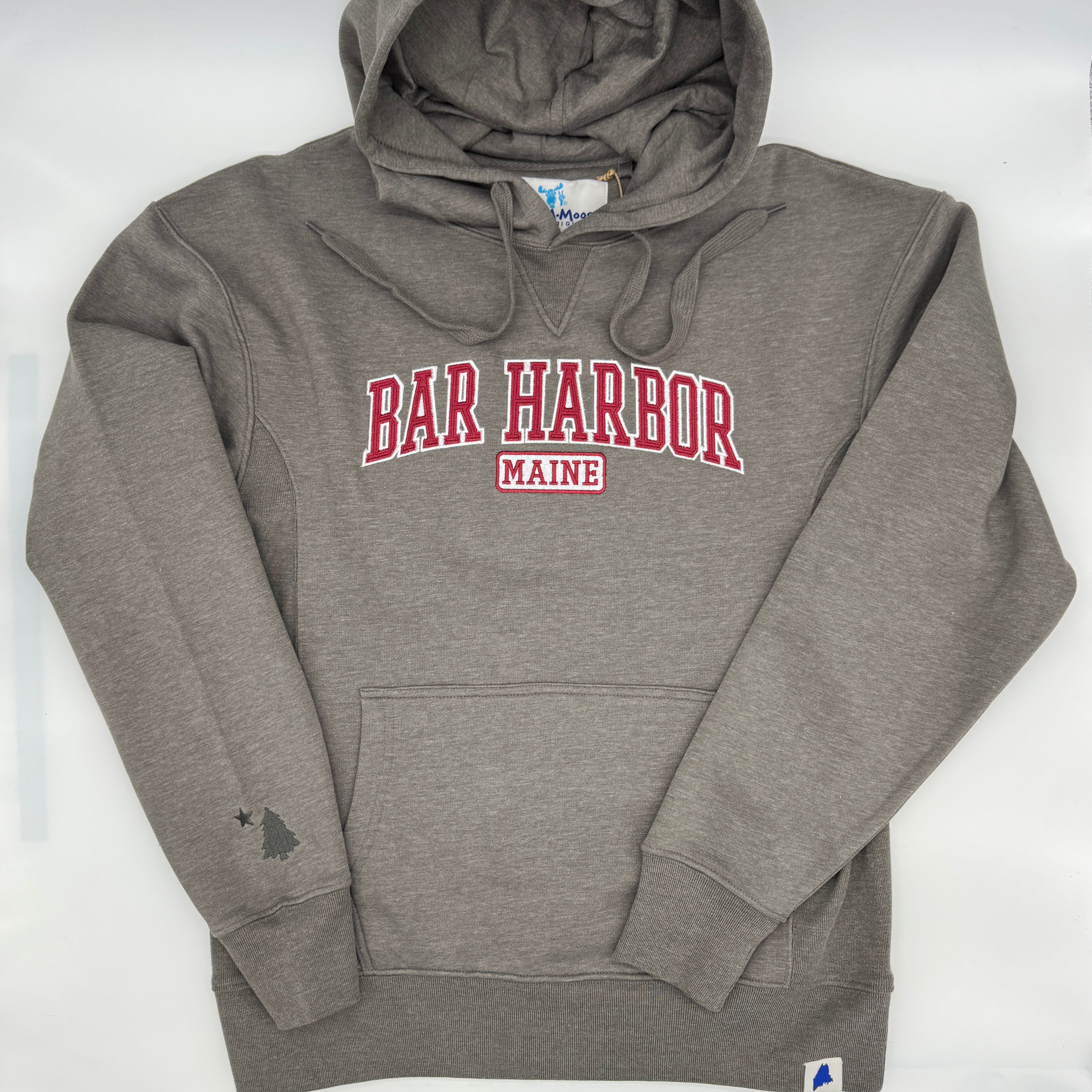 Bar Harbor Gray Applique Hood