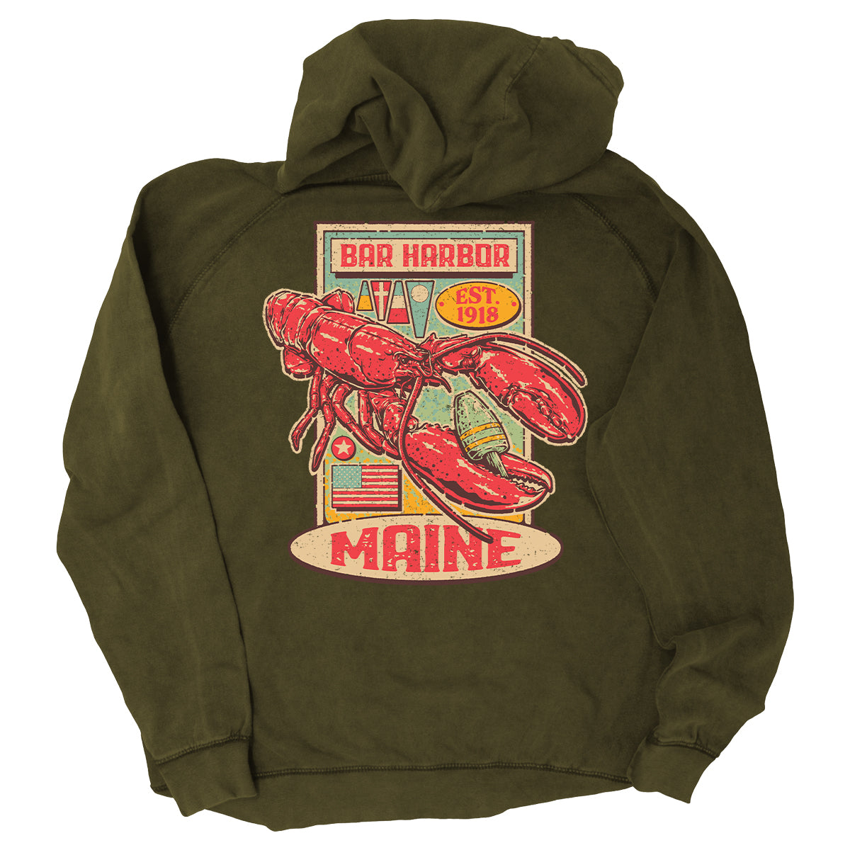 Lobster Print Hoodie