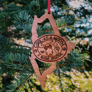 Cool As A Moose Logo Ornament