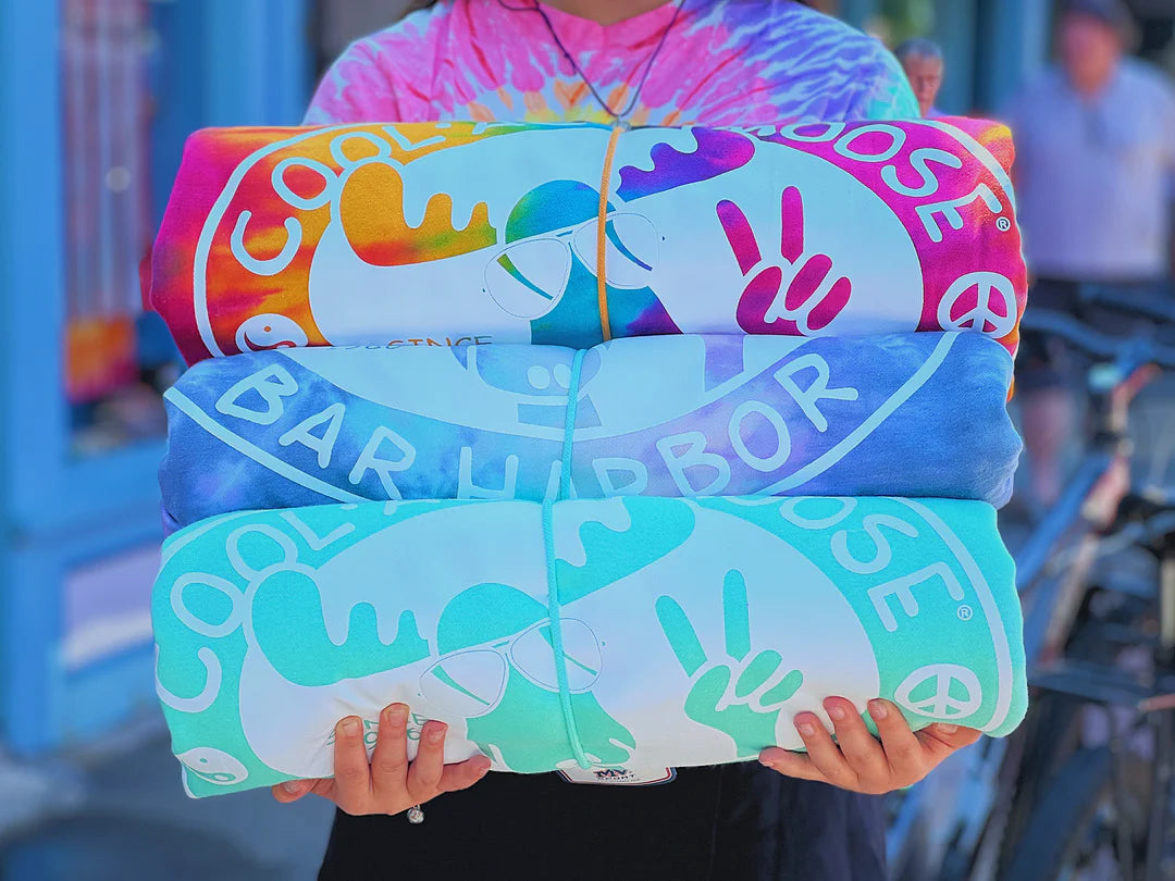 Cool As A Moose TieDye Blanket